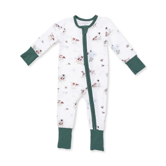 Pointer Pups And Duck Buddies - Convertible Romper