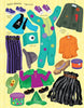 Sticker Dolly Dressing Halloween Party : Usborne