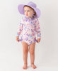 Girls Lavender Swim Hat