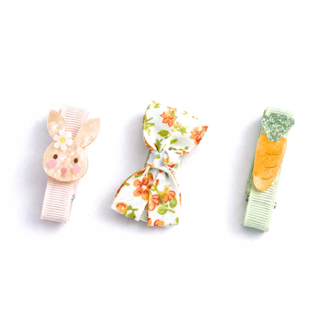 Little Bunny & Carrot Hair clips