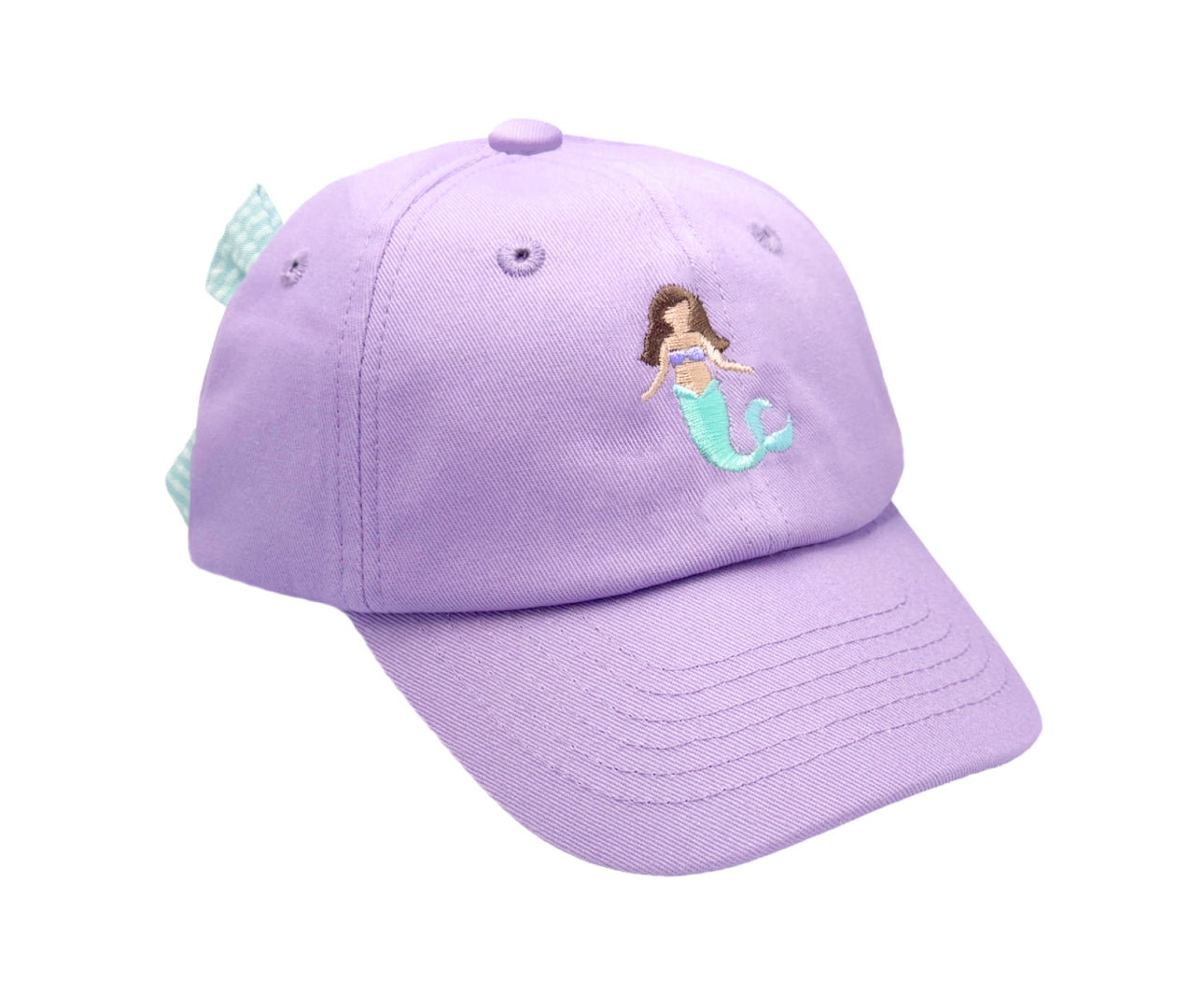 Mermaid Bow Baseball Hat Age 2-7