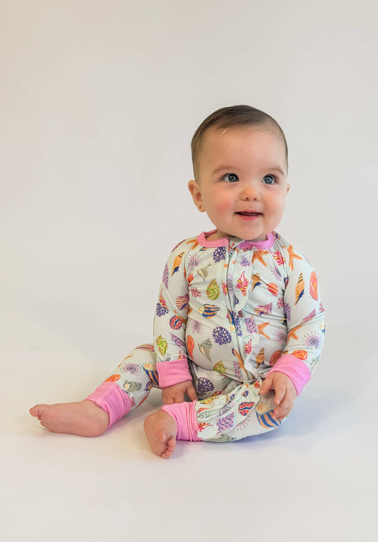 Bamboo Convertible PJ- Seashells