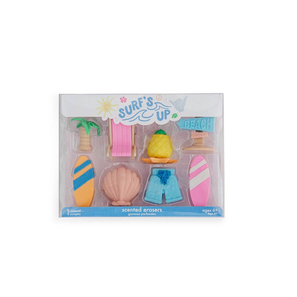 Surf's Up  Eraser Set