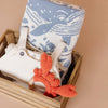 Organic Cotton Blanket- Summer Ocean
