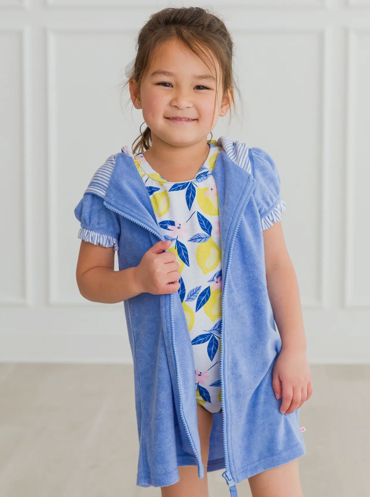 Terry Full-zip Cover-up