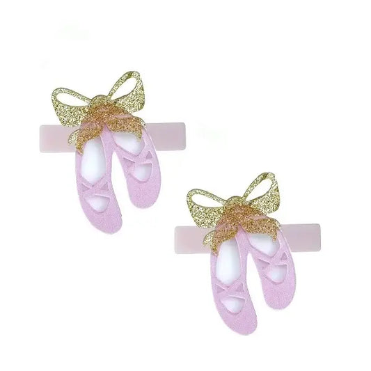 Lilies & Roses Hair Clips/Ballet