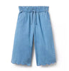 Chambray Scalloped Pant