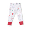 Bamboo Loungewear Set- Vintage Santa