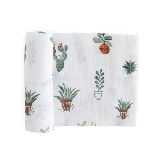 Cotton Muslin Swaddle - Prickle Pots