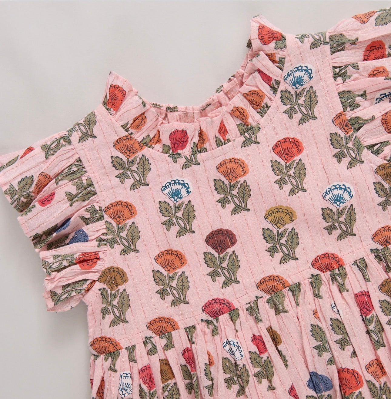 Jennifer Dress Flower Drop