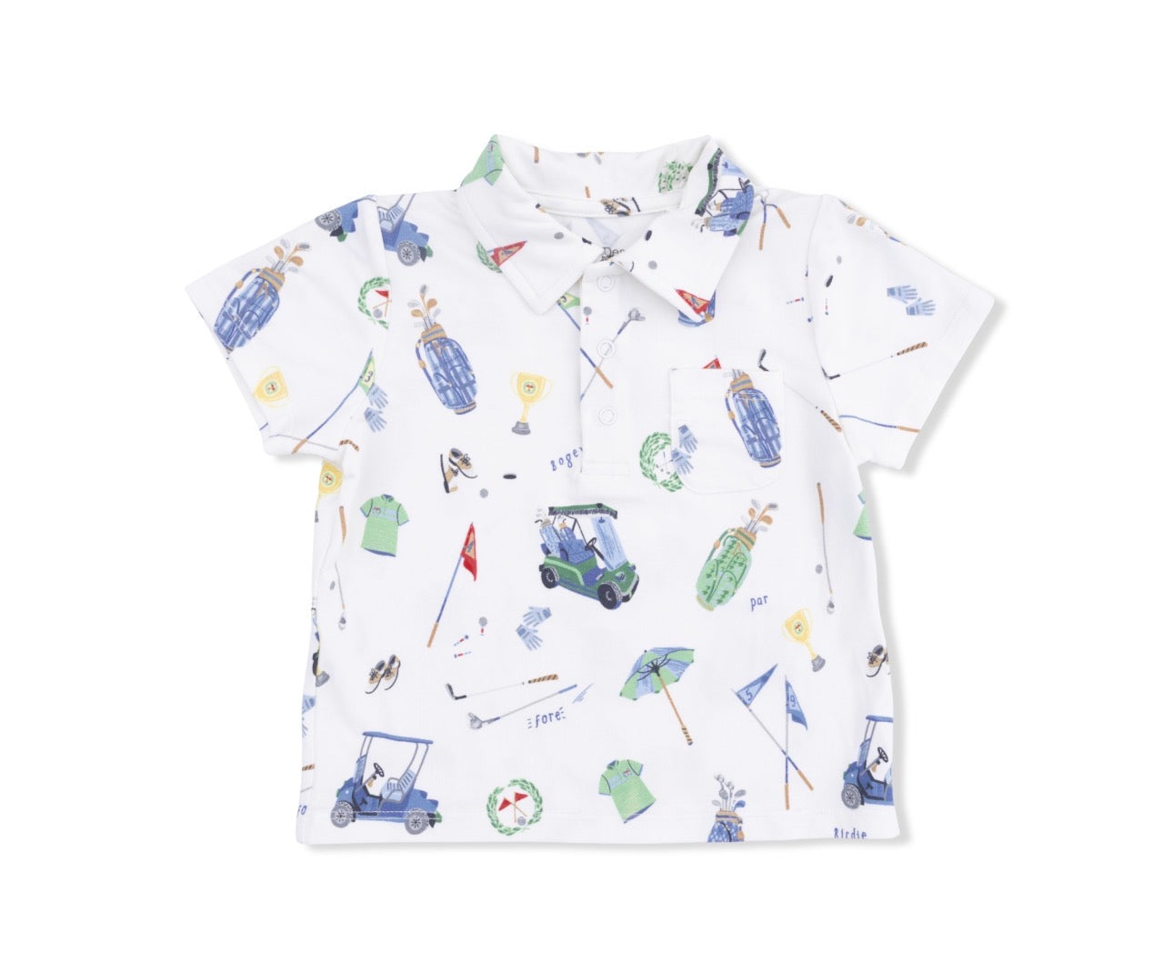 Polo with Shorts- Golf Things