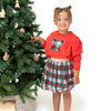 Holiday Plaid Tutu Skirt