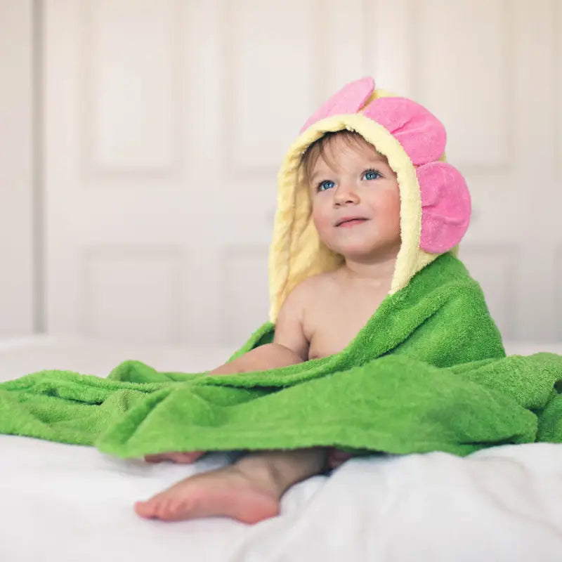 Flower Hooded Towel Ages 2 To 8