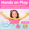 Sensory Mini Play Kit Jar with Cloud Clay: Capybara Theme
