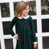 Organic Cotton Ruffle Cuff Party Dress