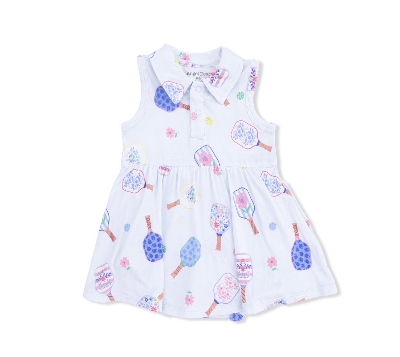 Bamboo Bodysuit Dress- Pickleball