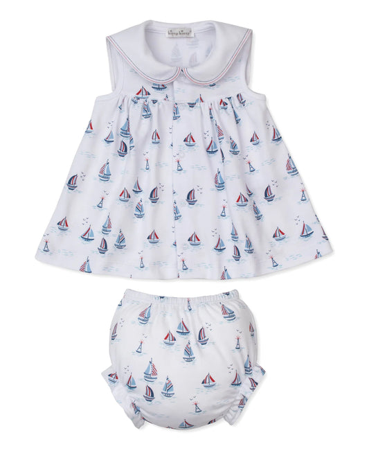 Pima Cotton Dress Set- Regatta