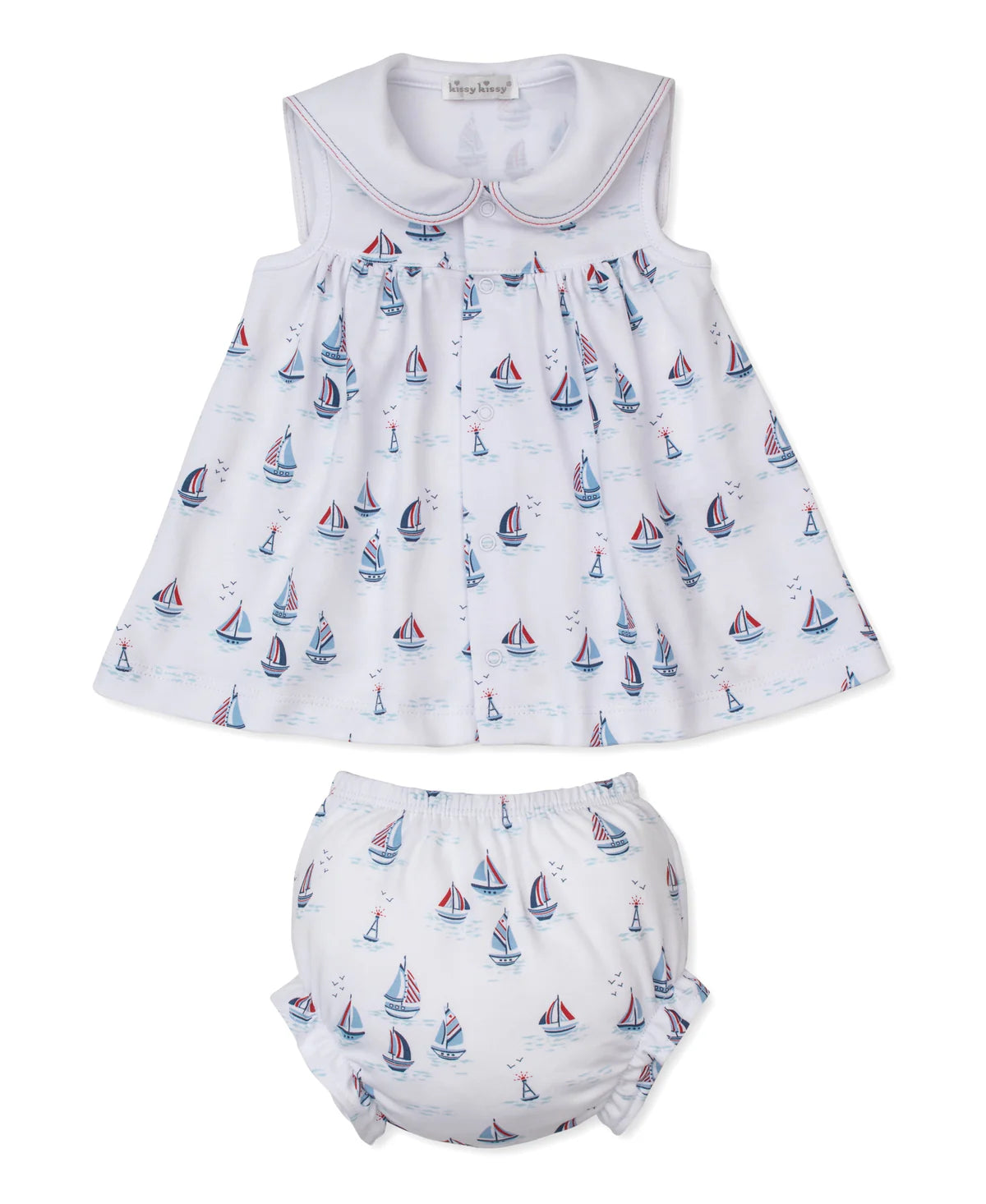 Pima Cotton Dress Set- Regatta