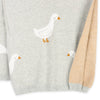 Duck Waddle - Organic Jacquard Knit Baby Blankets