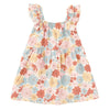 Organic Cotton Flutter Strap Dress