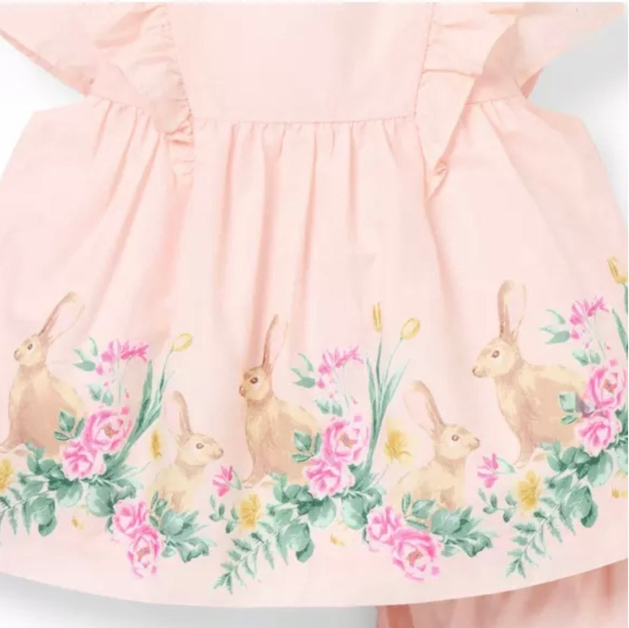 The Bunny Border Matching Baby Set