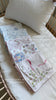 Rose Ribbon Jersey Blanket