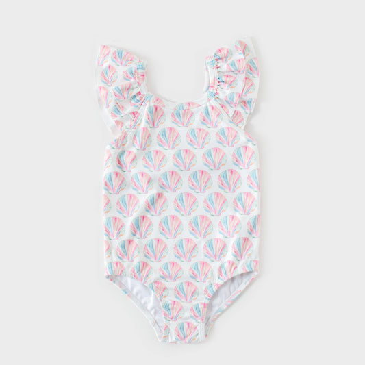 Shell Yeah! Girls One-piece Swimwear