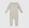 Organic Cotton Pocket Jumpsuit Stone