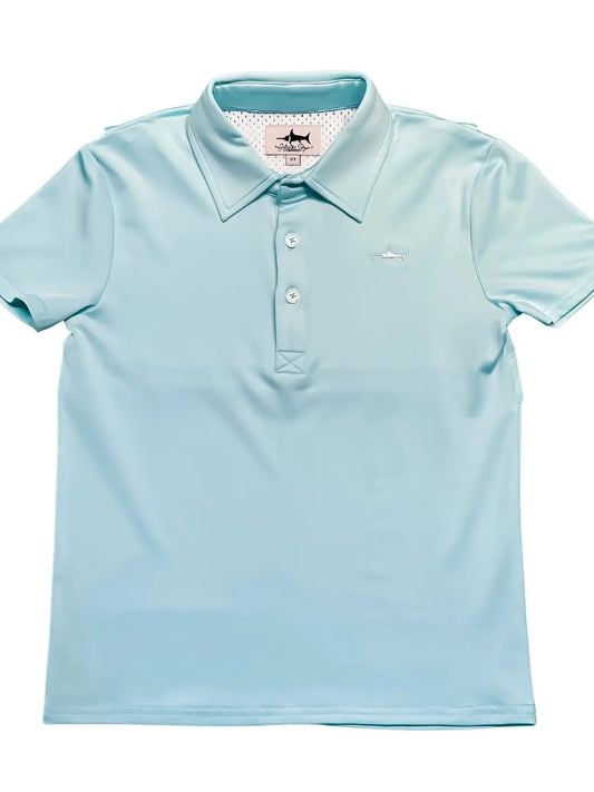 Offshore Performance Polo Aqua