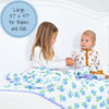 Muslin Quilt Baby & Kids Blanket Hydrangea