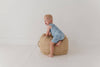Bamboo Sleeveless Romper- Fish