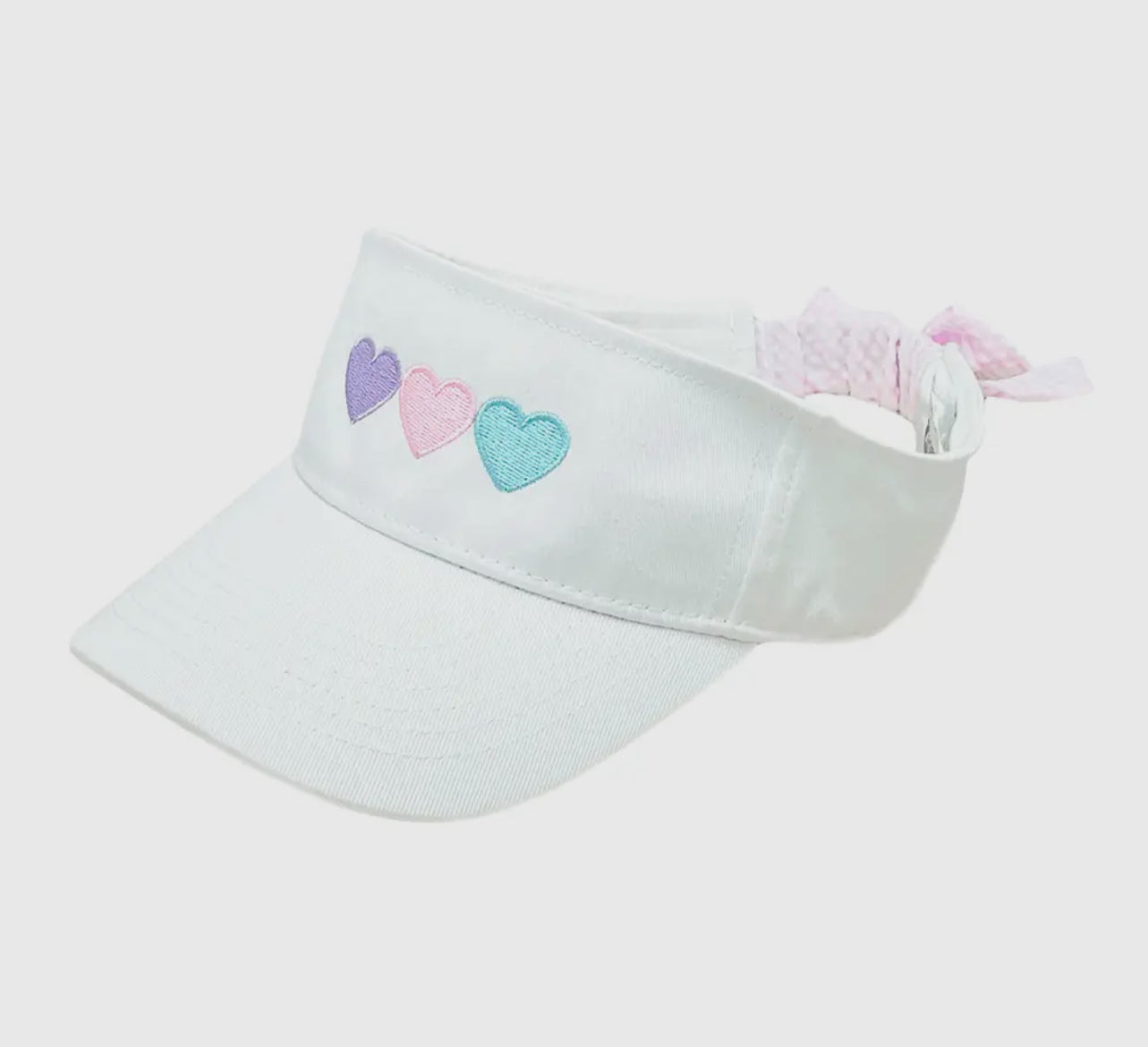 Pastel Hearts Visor Age 2-7