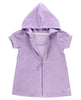 Terry Full-Zip Cover Up Lavender