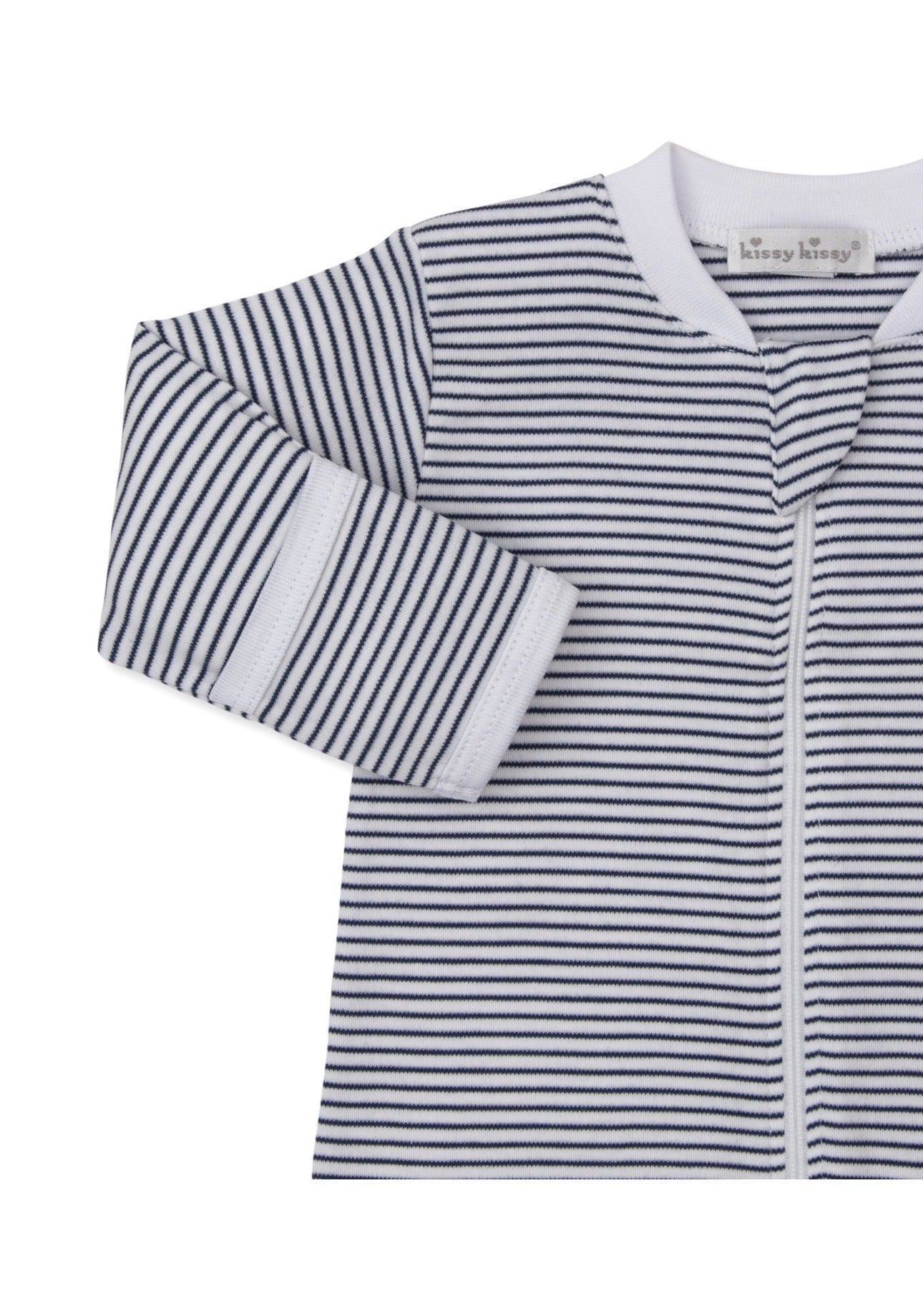 Pima Cotton Zip Footie- Fly Ball