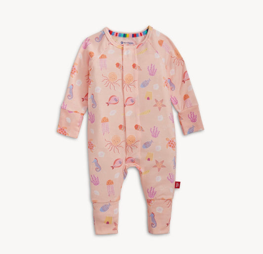 Modal Magnetic Coverall- Deep Chic Pink