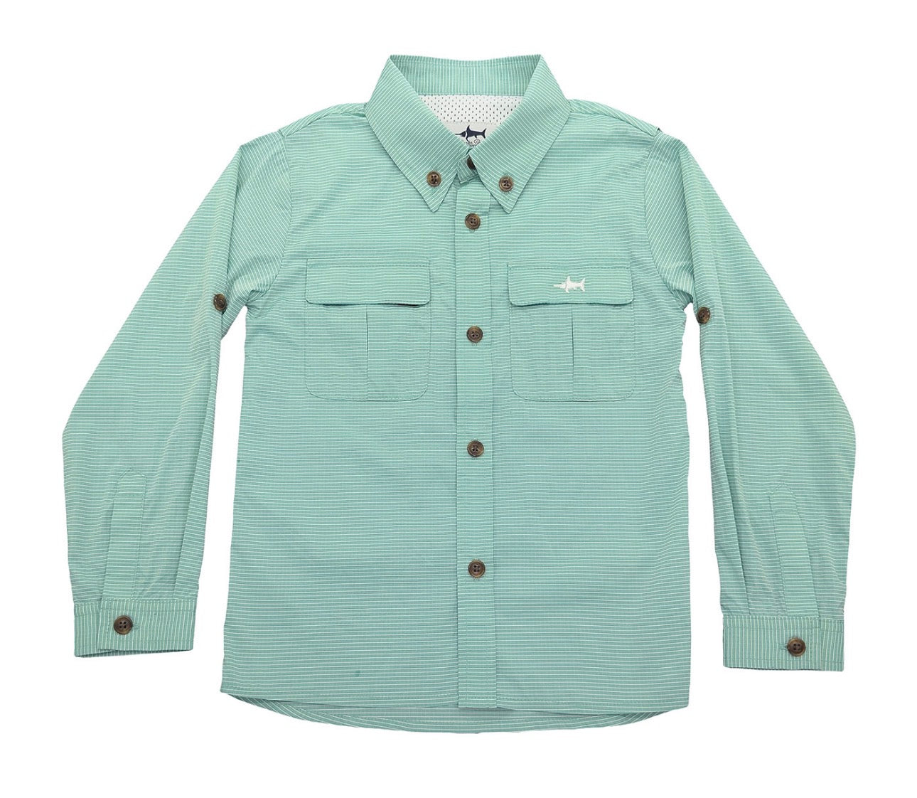 Flagler Fishing Shirt- Stripe