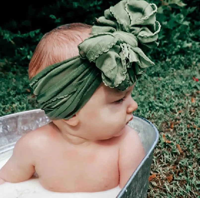 Soft Ruffled Headband