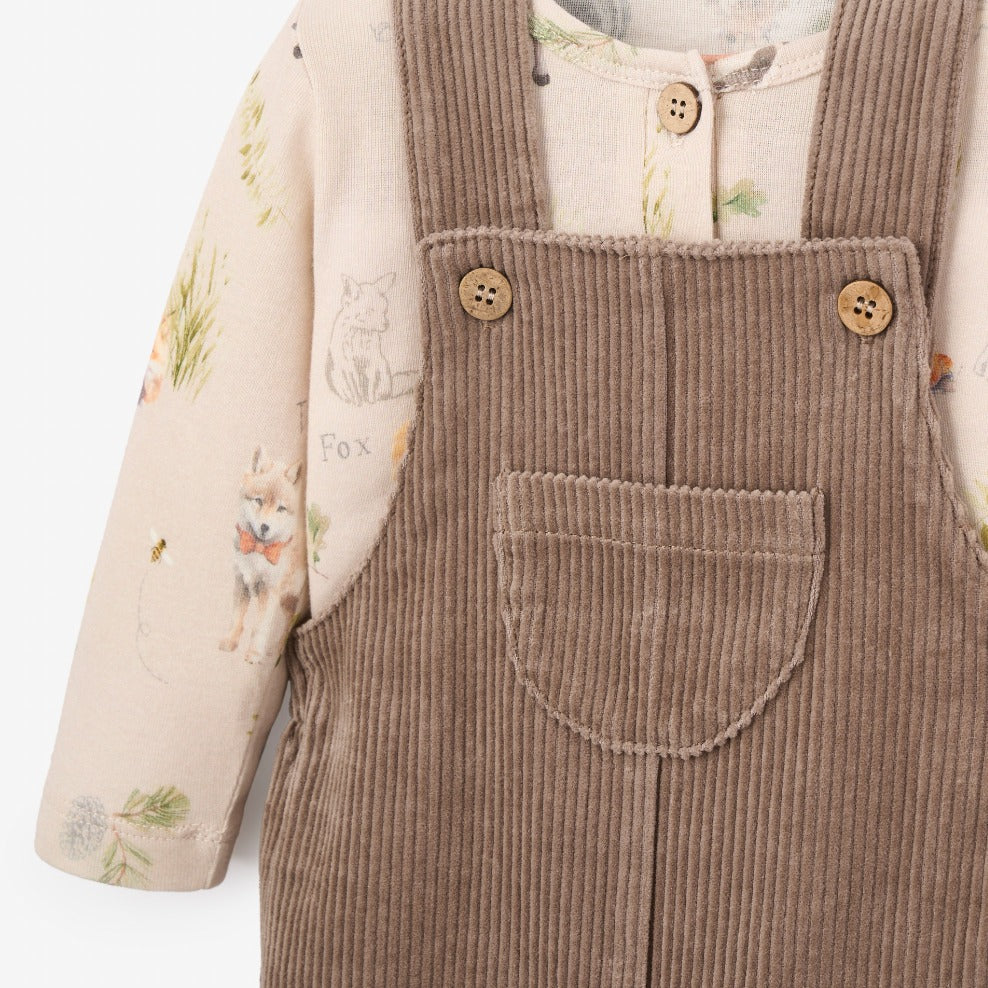 Organic Cotton Shirt Overall Set