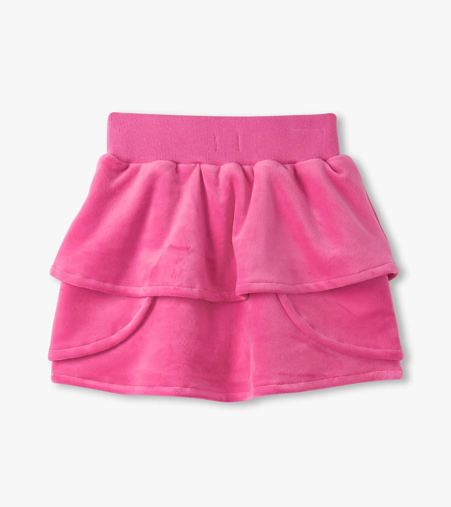 Raspberry Rose Velour Skirt
