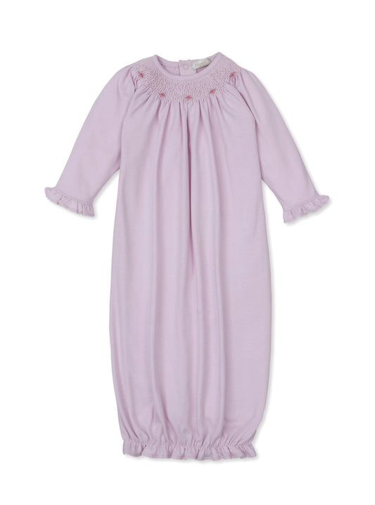 Pima Cotton Hand Smocked Sack/Bishop