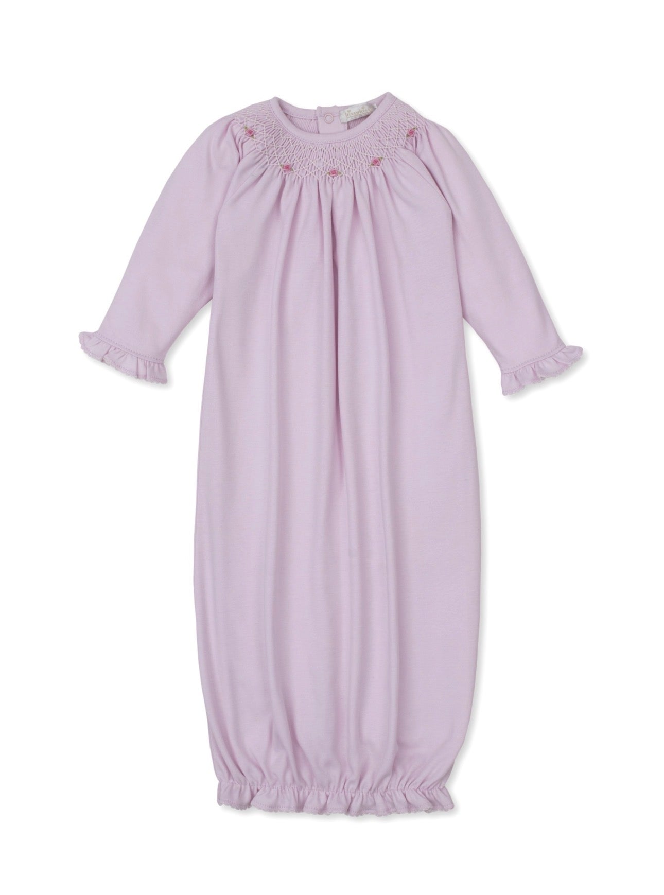 Pima Cotton Hand Smocked Sack/Bishop