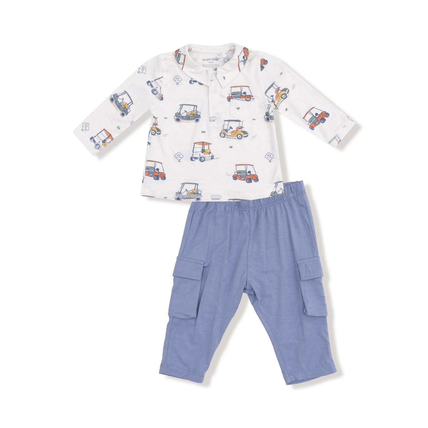 Bamboo Polo/Pant Set Golf Carts