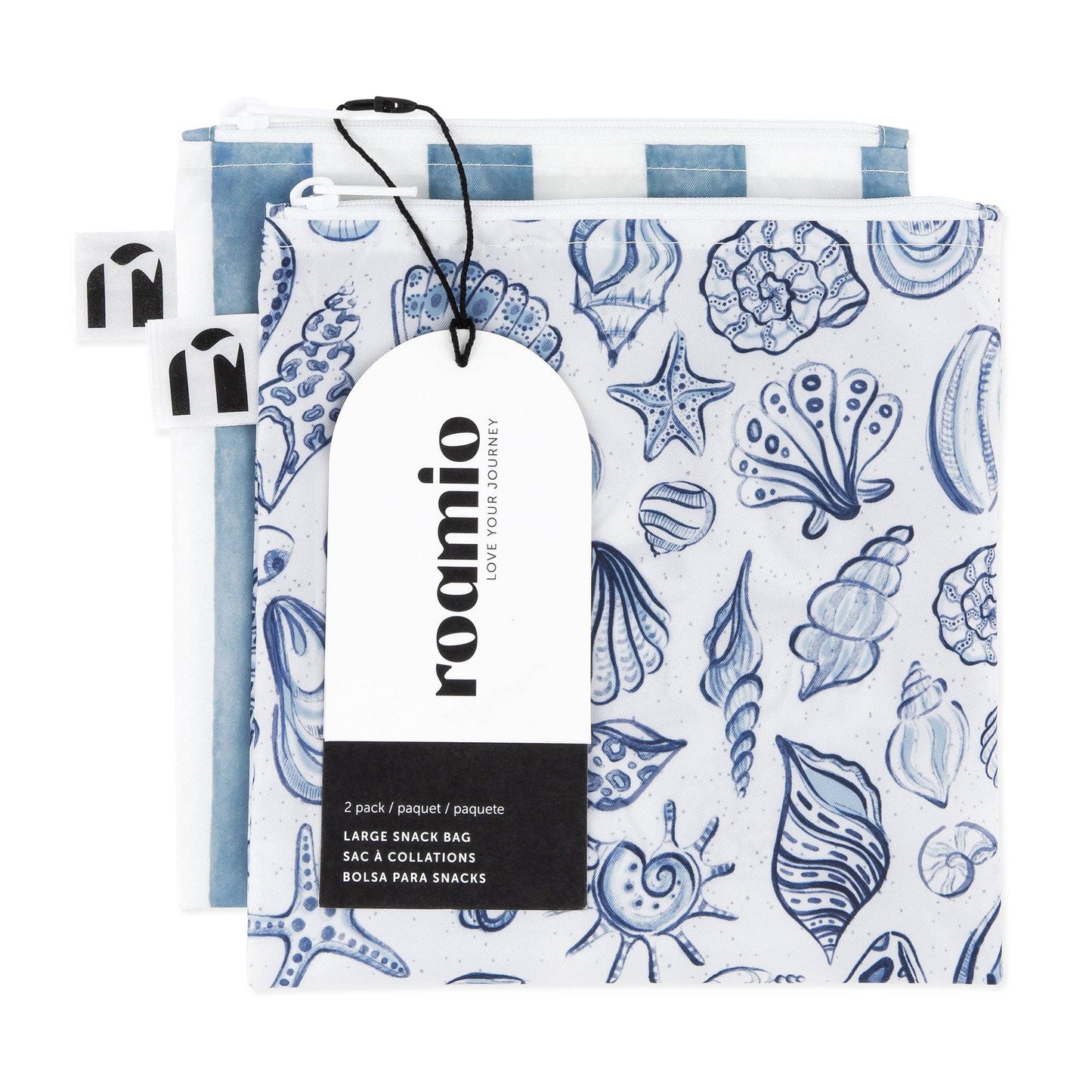 Reusable Snack Bag- 2pack Coastal