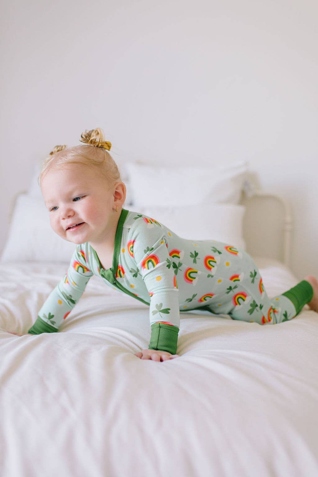 Zippy Bamboo Baby PJ in Pure Luck