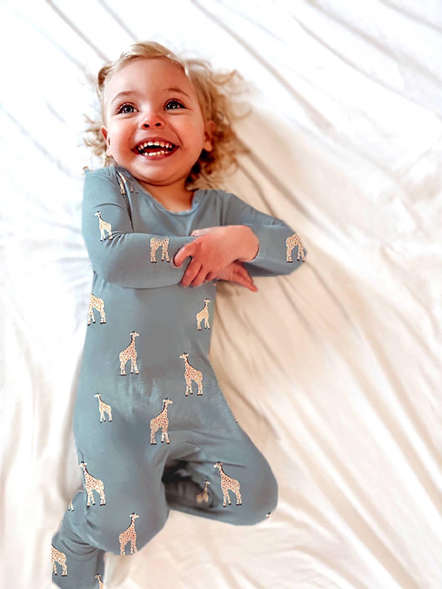 Bamboo Convertible PJ- Giraffe