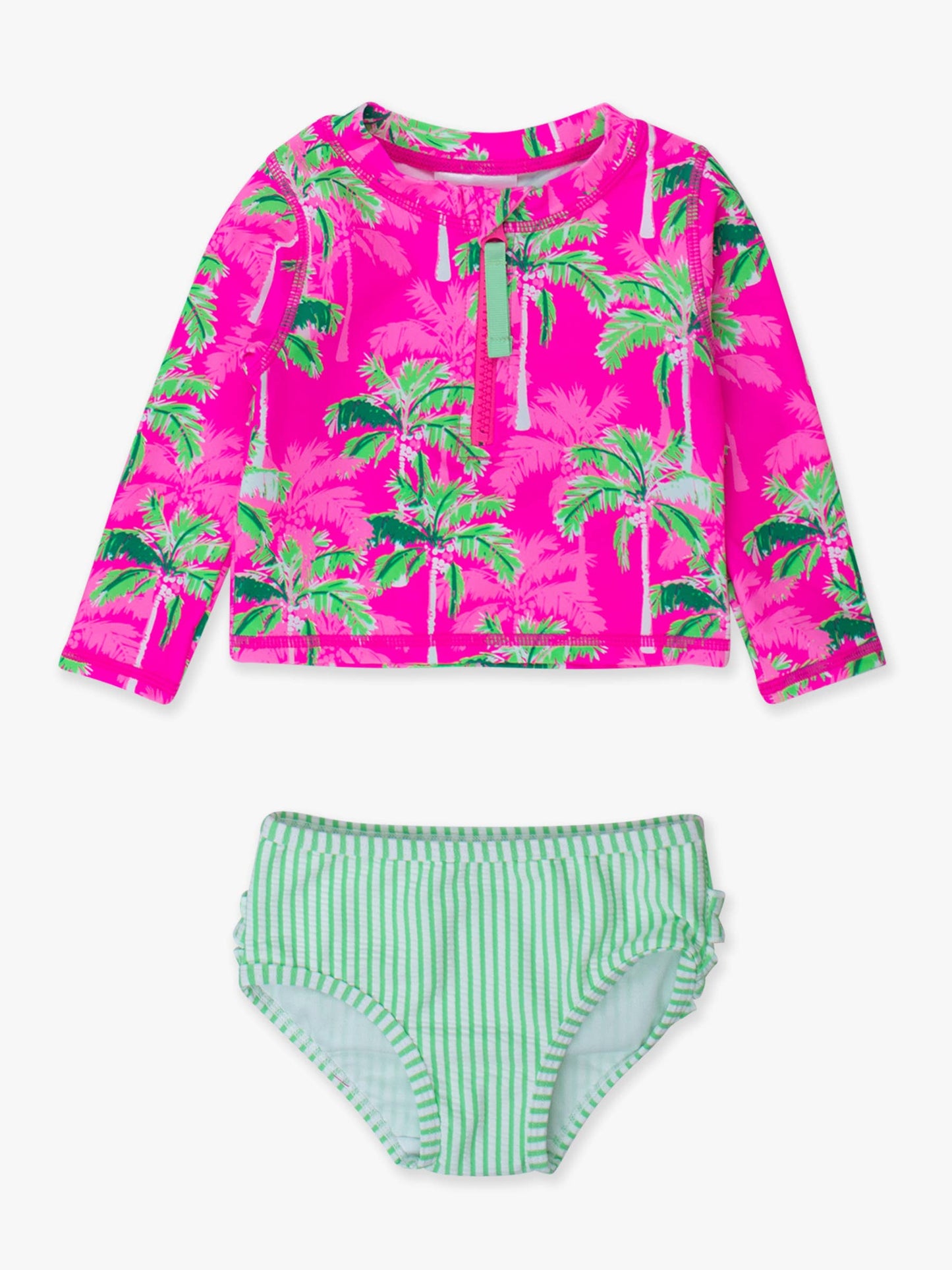 Palm Paradise Rash Guard 2-Piece
