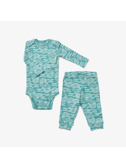 Organic Cotton Onesie + Pant Set