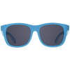 Sky Blue Kids Navigator Sunglasses on Peggable Hangtag