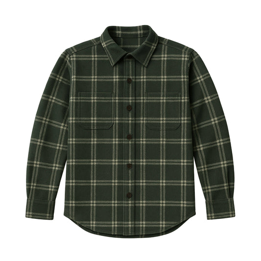 Organic Cotton Berg Flannel Button Down