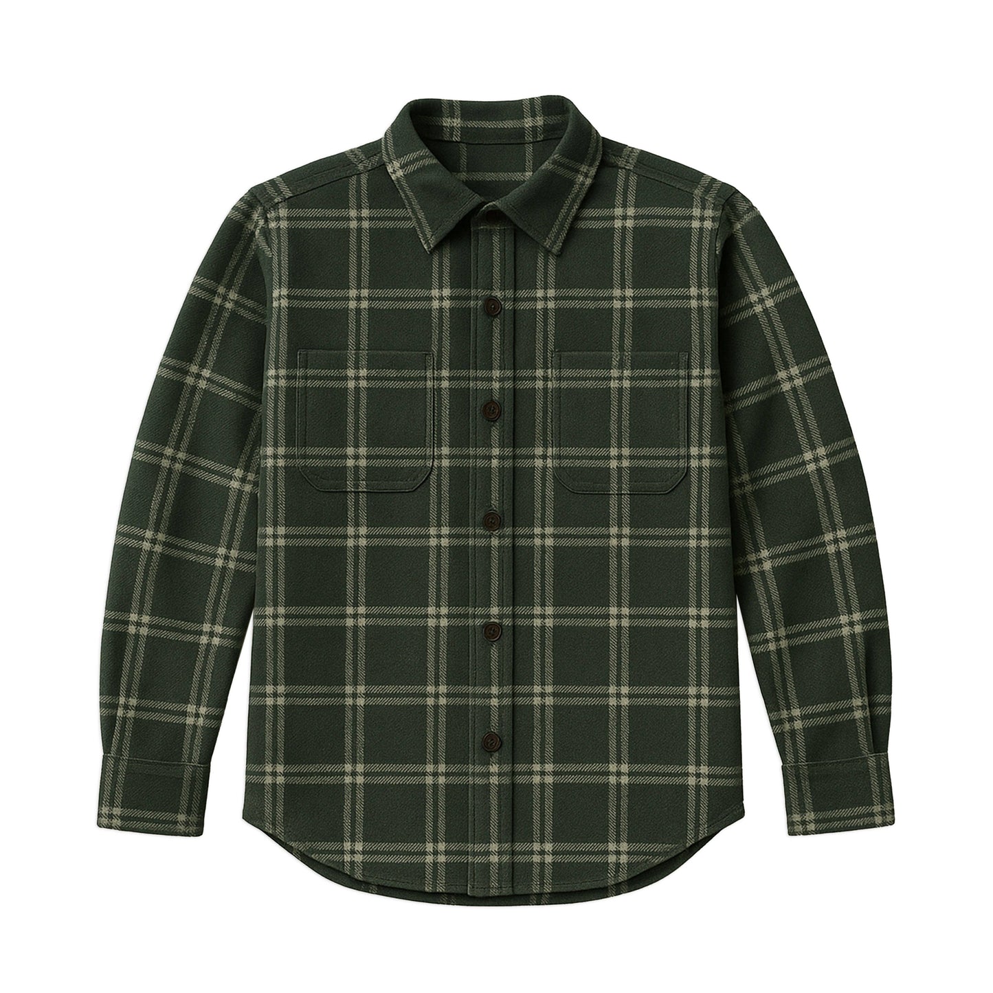 Organic Cotton Berg Flannel Button Down
